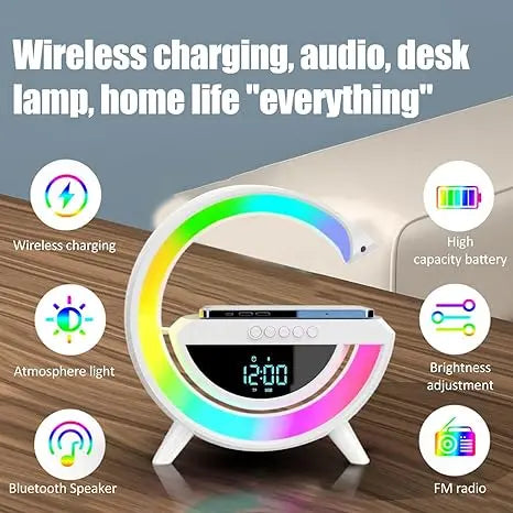 Digital Led Wireless Charger Speaker My Store