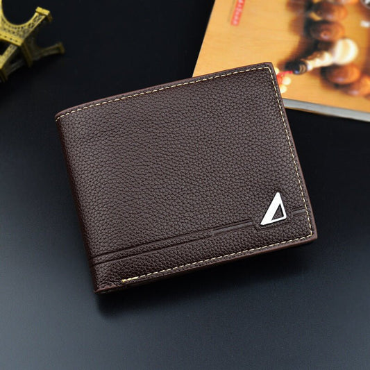 Men's Short Soft Leather Multiple Card Slots Wallet My Store