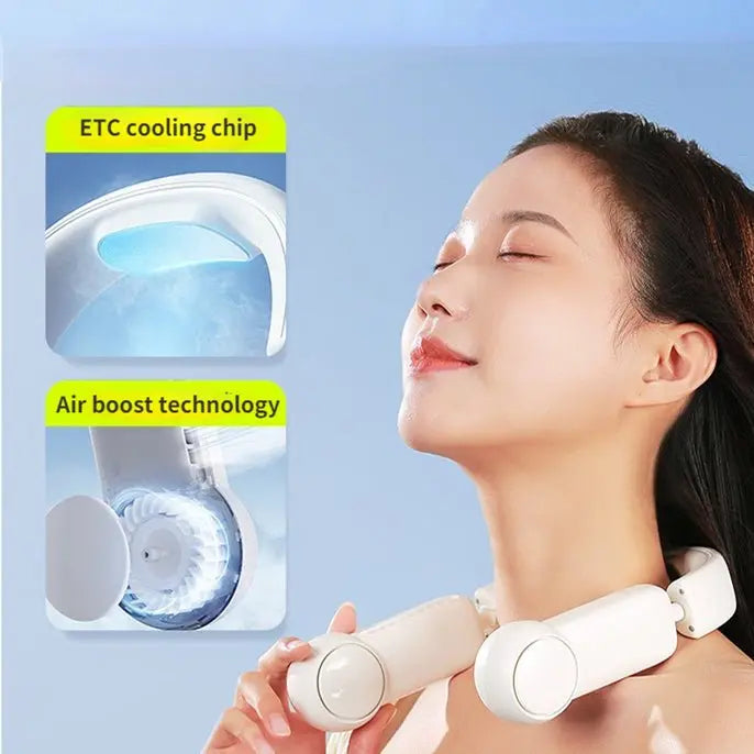 Portable Mini Neck Fan Portable Bladeless Fan My Store